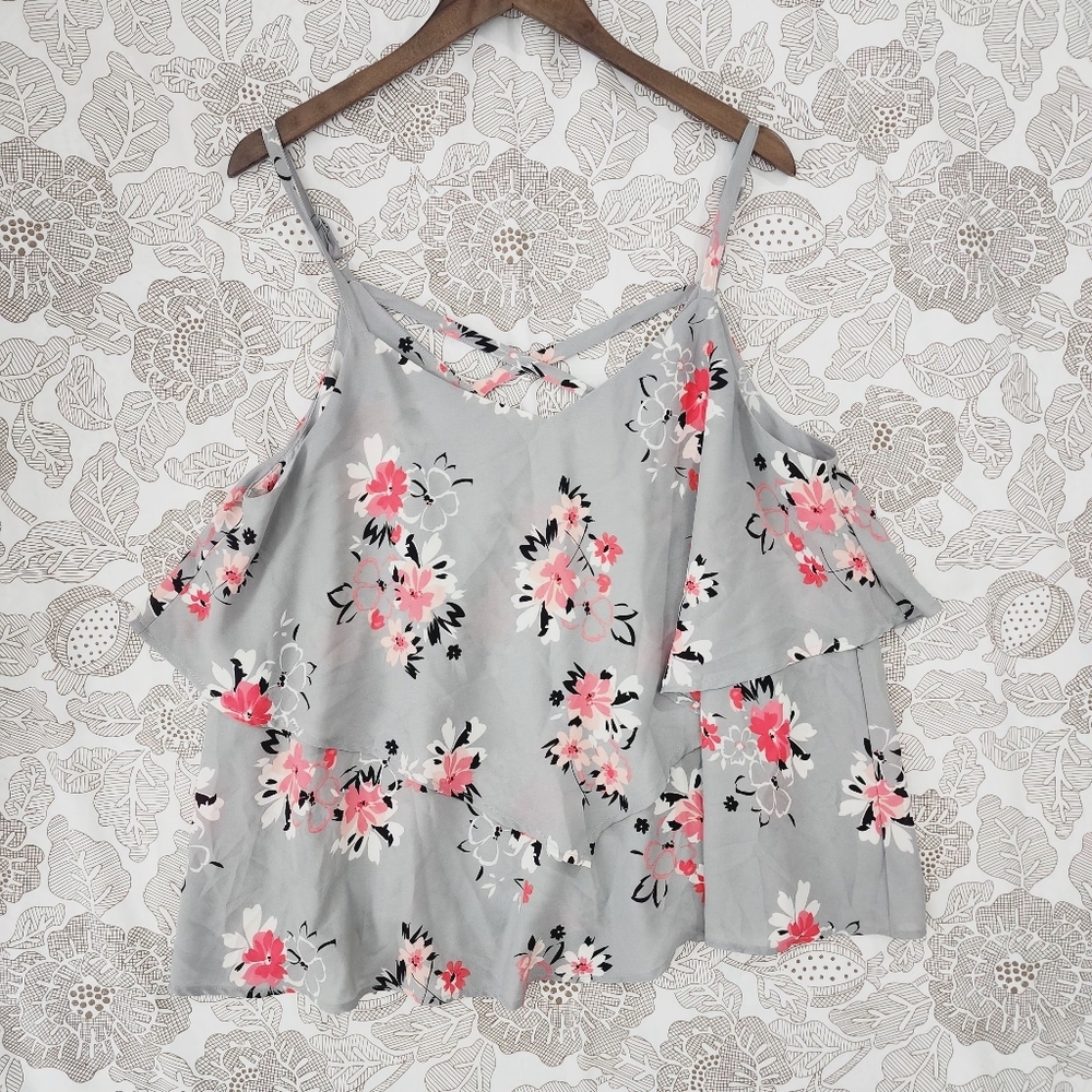 Torrid Women's Camisole Floral Women's Chiffon Size 0/ L